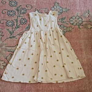 Rylee + Cru Cream Yellow Sleeveless Sundress